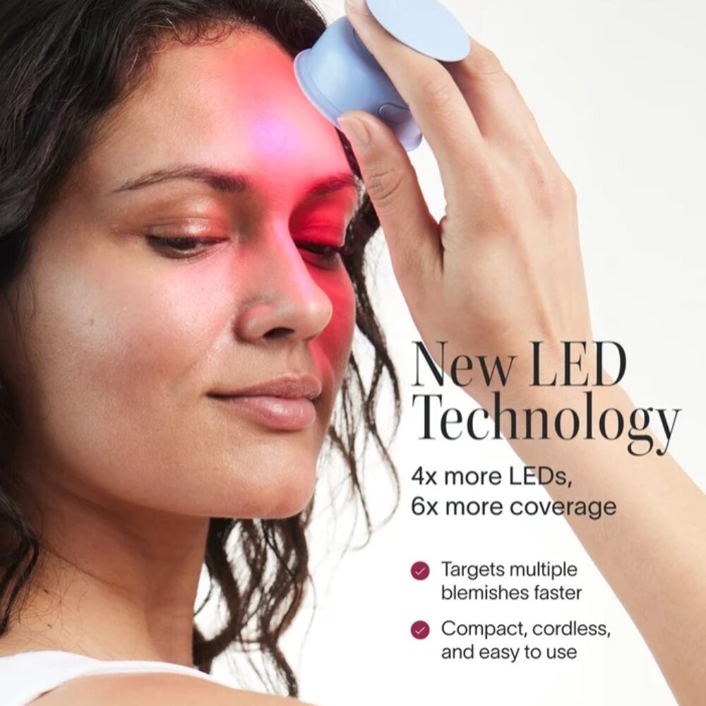 NWT Solawave Bye Acne v2 Red & Blue Light Spot Treatment Device - Picture 3 of 3